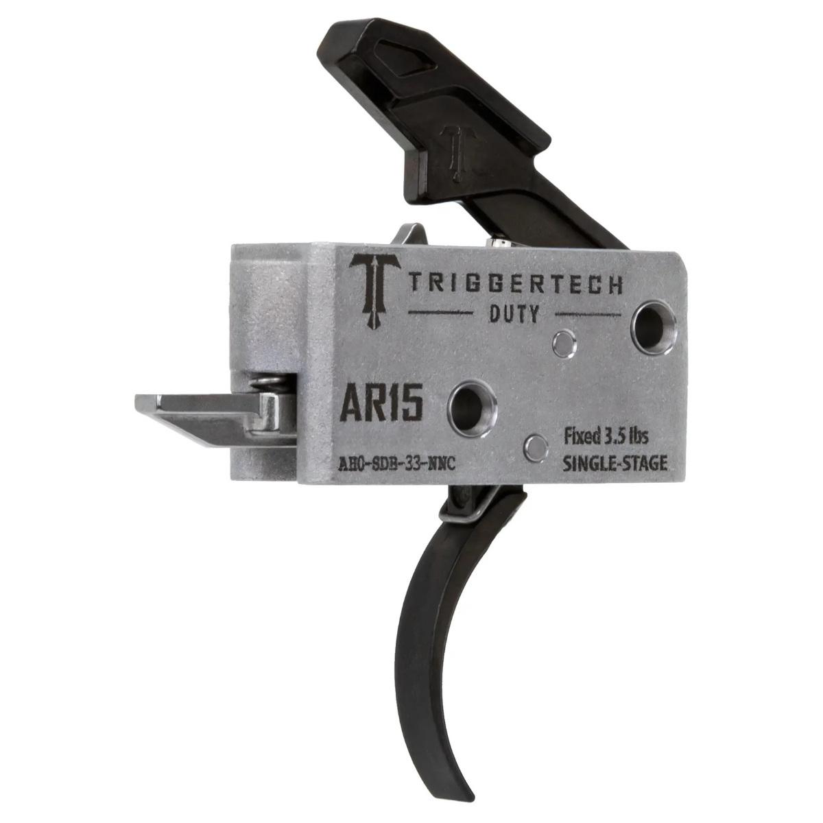 triggertech mechanizm spustowy duty do ar15 3 5lbs single stage curved ah0 sdb 33 nnc