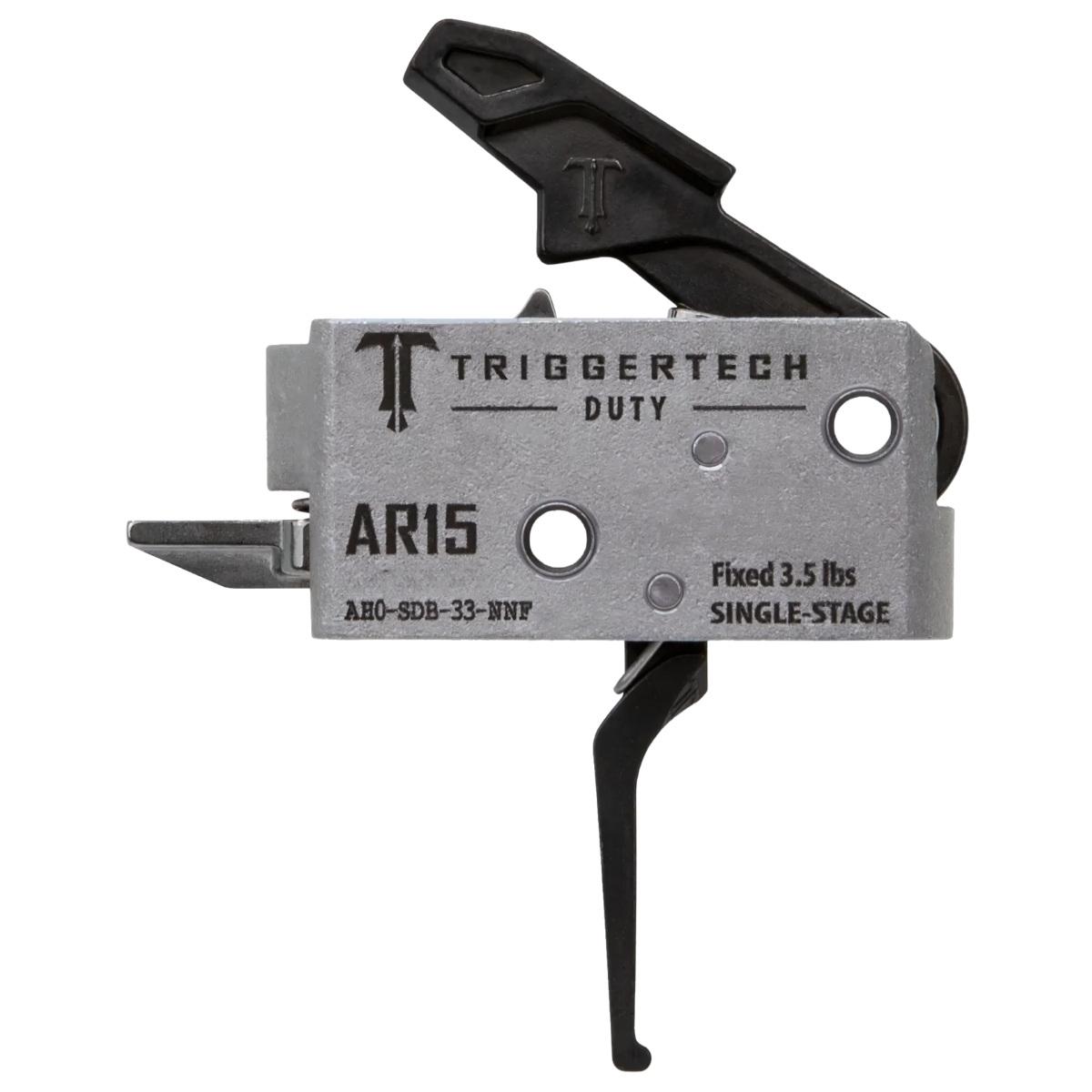 triggertech mechanizm spustowy duty do ar15 3 5lbs single stage flat ah0 sdb 33 nnf