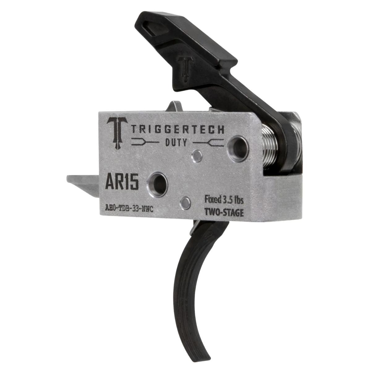 triggertech mechanizm spustowy duty do ar15 3 5lbs two stage curved ah0 tdb 33 nnc