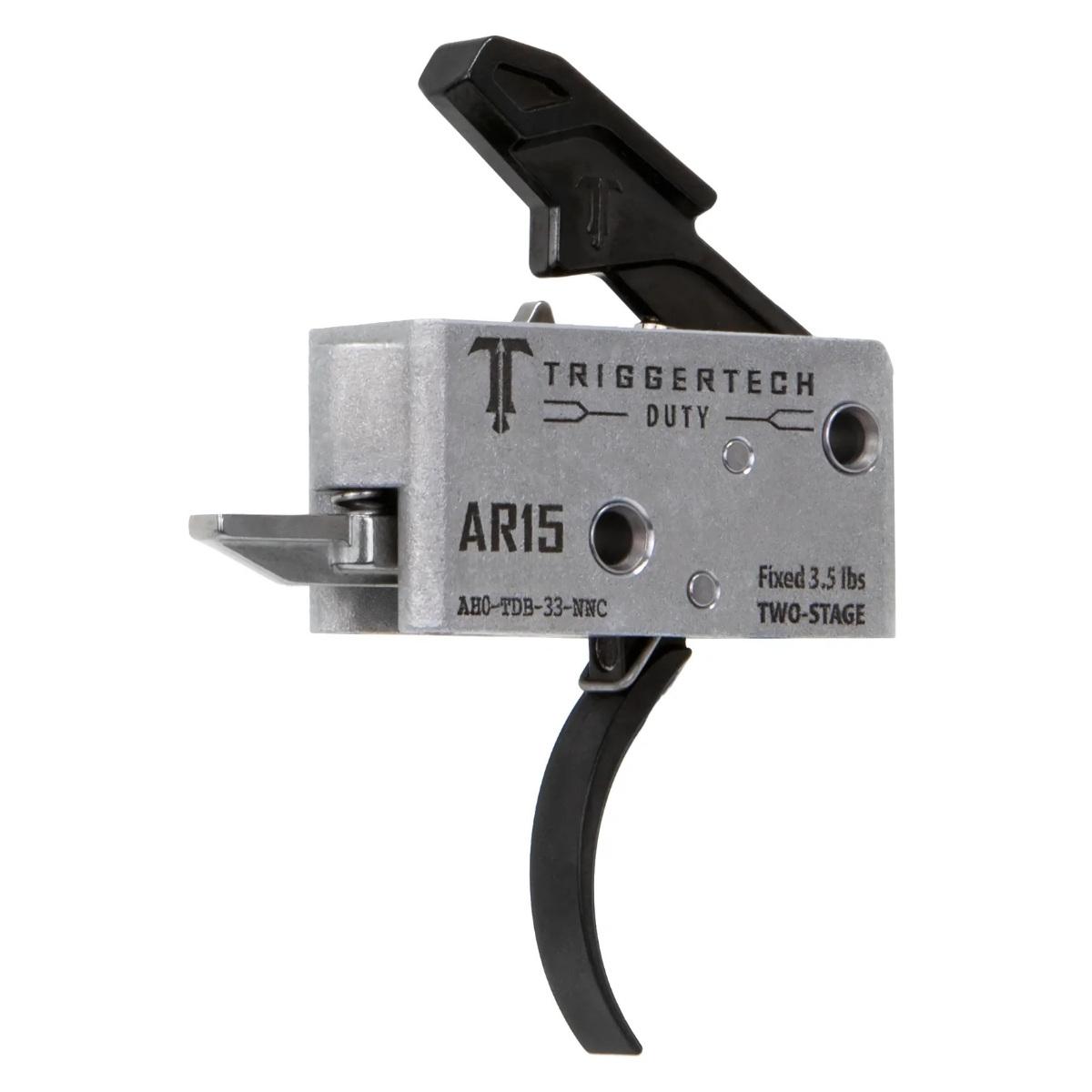 triggertech mechanizm spustowy duty do ar15 3 5lbs two stage curved ah0 tdb 33 nnc