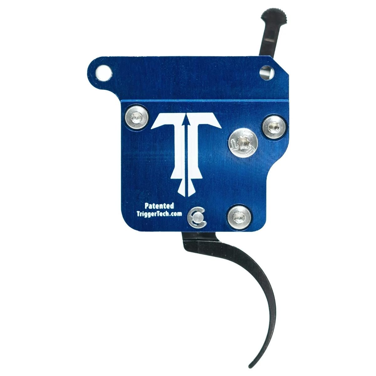 triggertech mechanizm spustowy rem700 rough diamond pro curved pvd black single stage r70 sab 02 tn