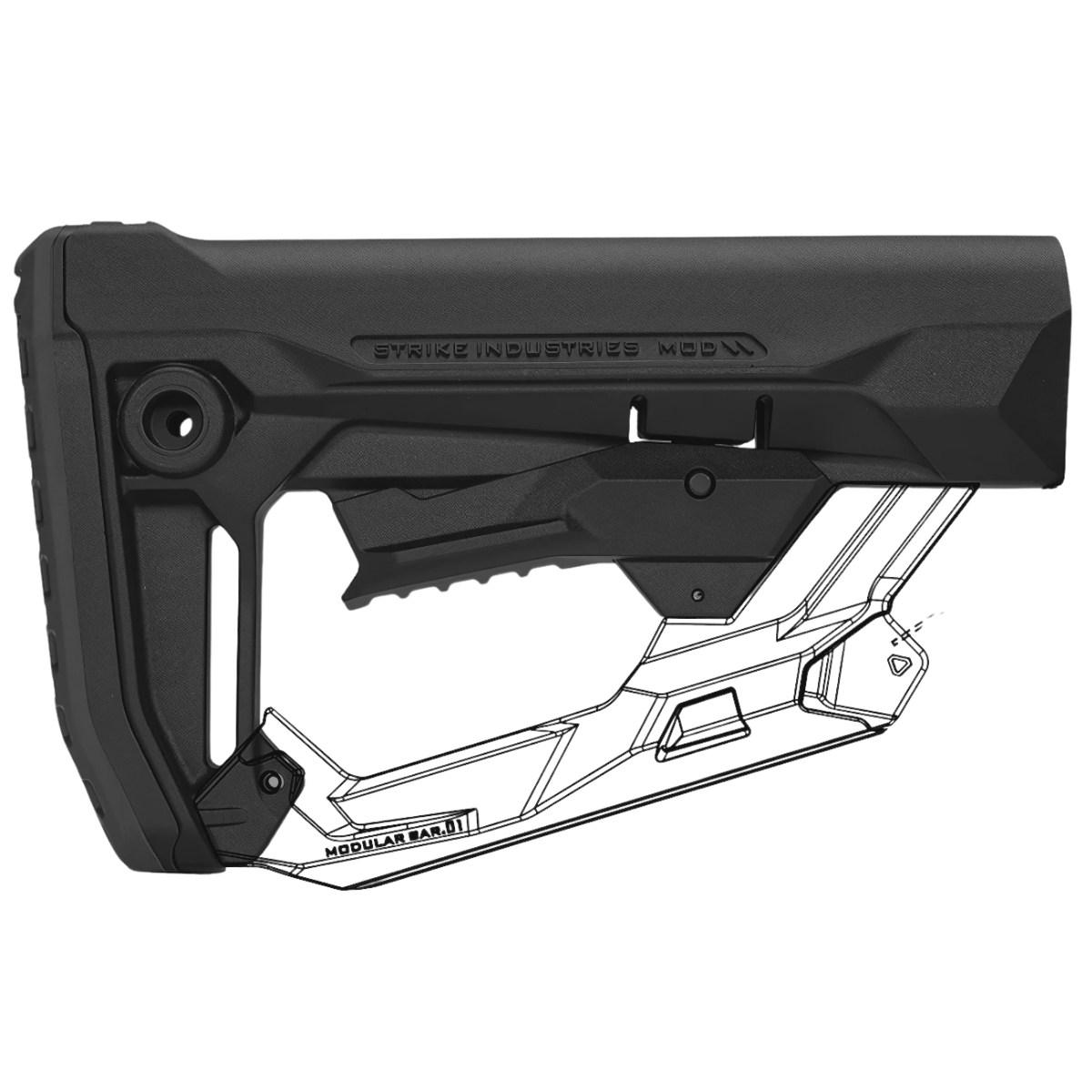 strike industries kolba mod2 qd sling czarna si strike es mod2 bk