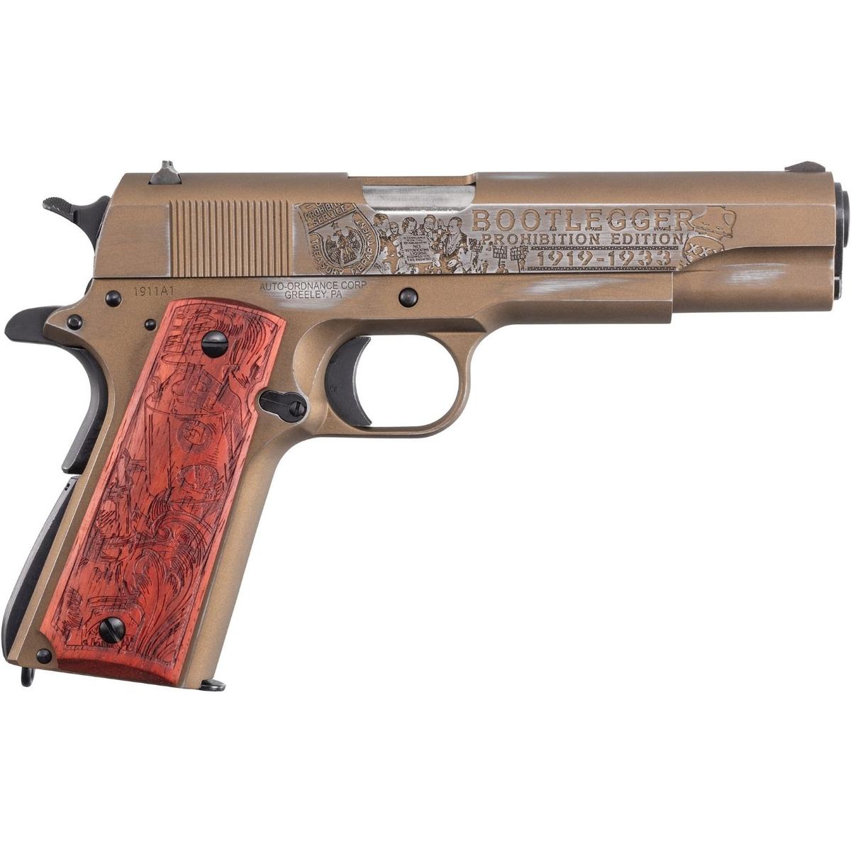 auto ordnance 1911 a1 gi bootlegger bronze 5