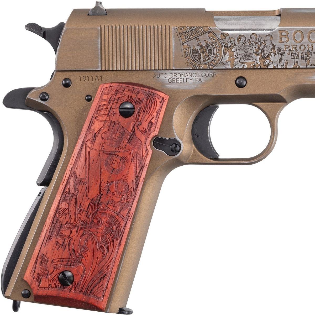 auto ordnance 1911 a1 gi bootlegger bronze 5