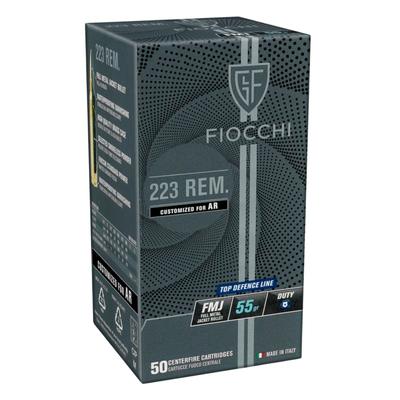 Fiocchi .223 Rem 55gr FMJ L.E.