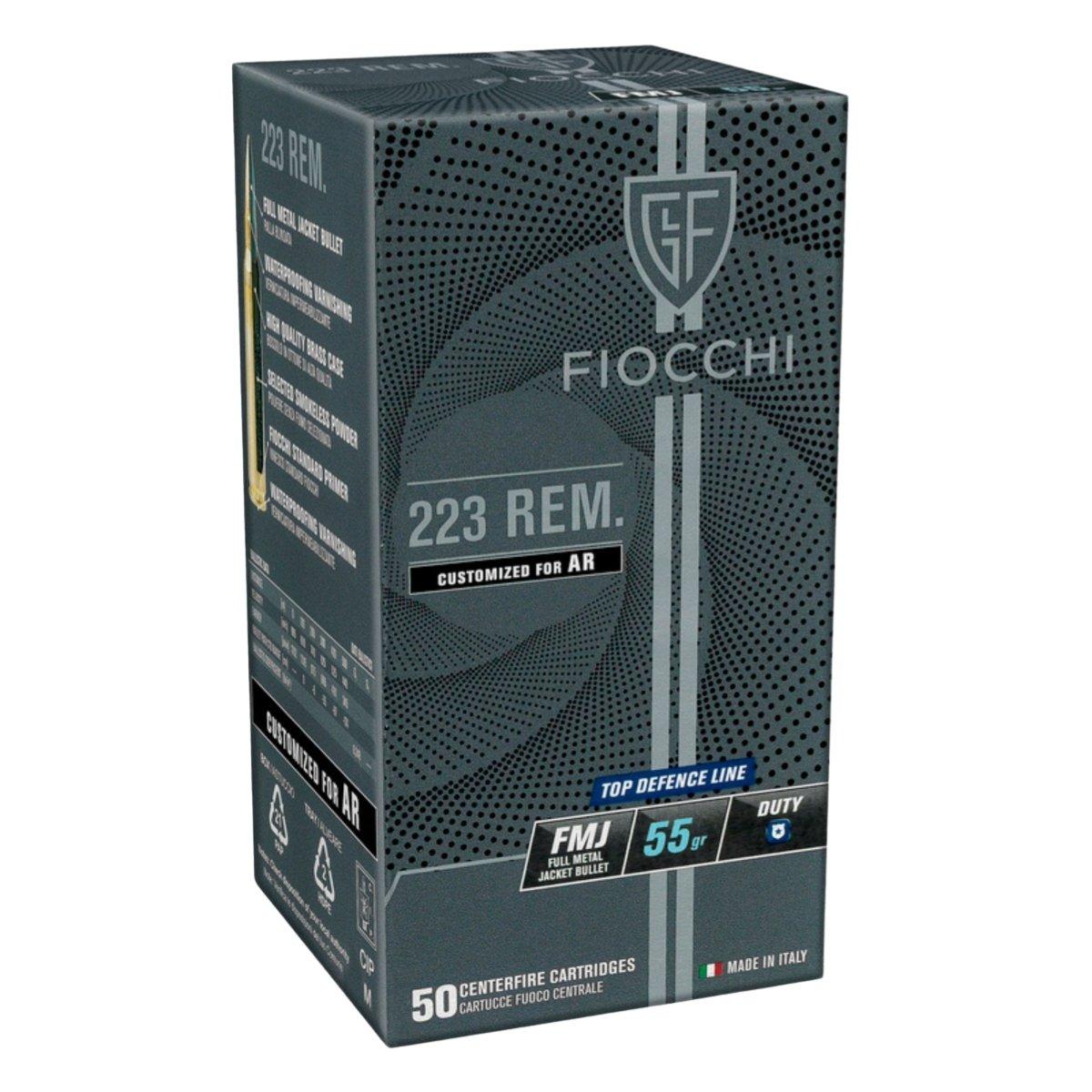 223 rem fiocchi fmj l e 55gr