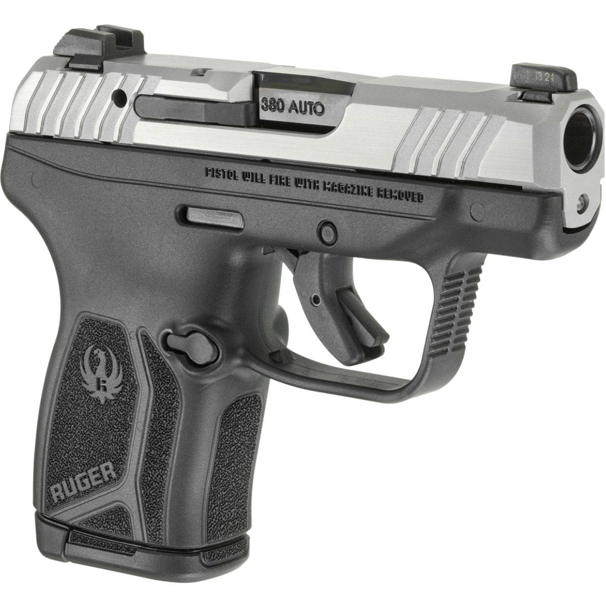 ruger lcp max manual safety black ss 13749