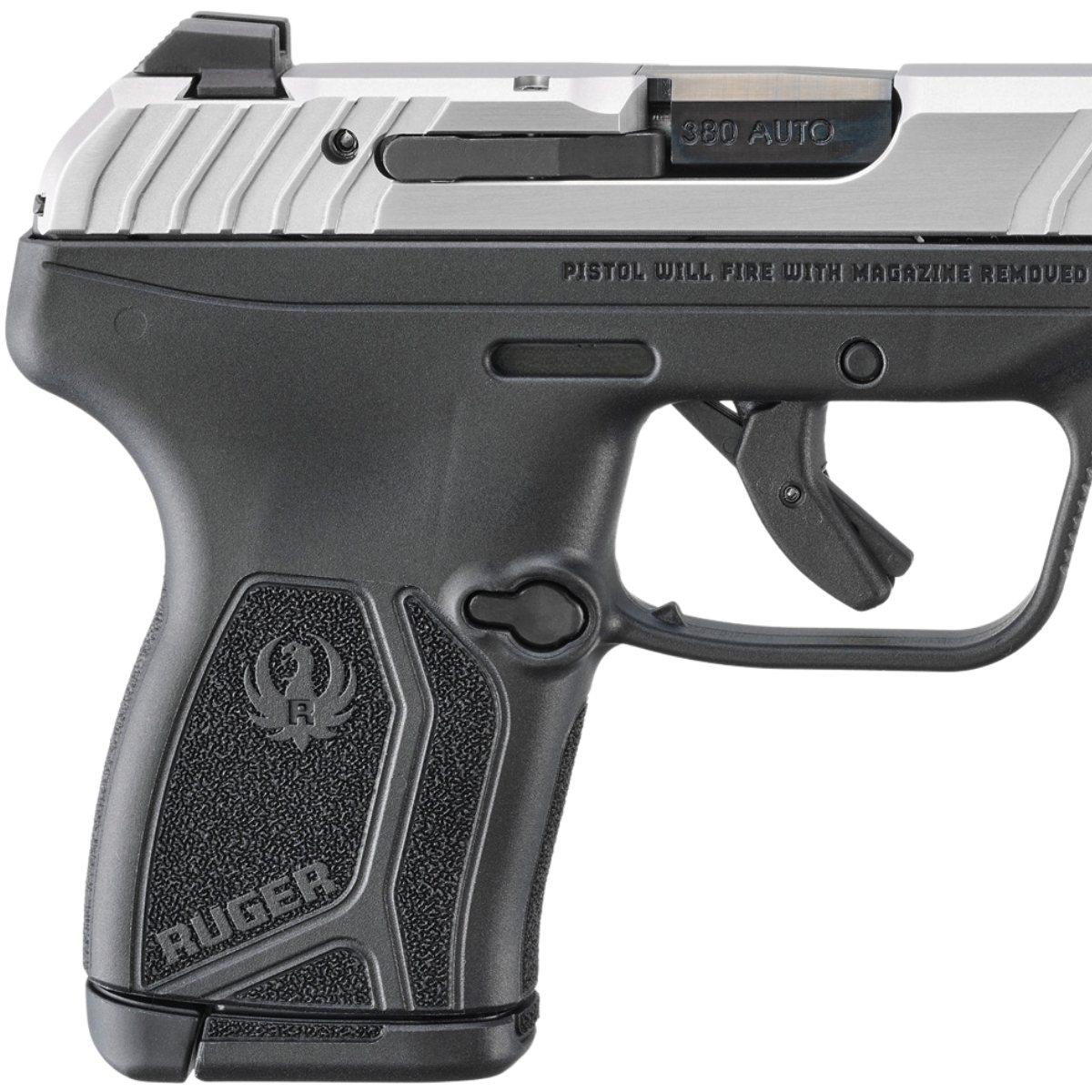 ruger lcp max manual safety black ss 13749