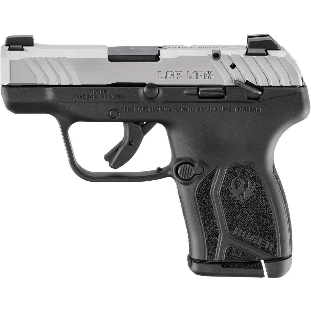 Ruger LCP Max Manual Safety, Indicator - Black - SS (13754)