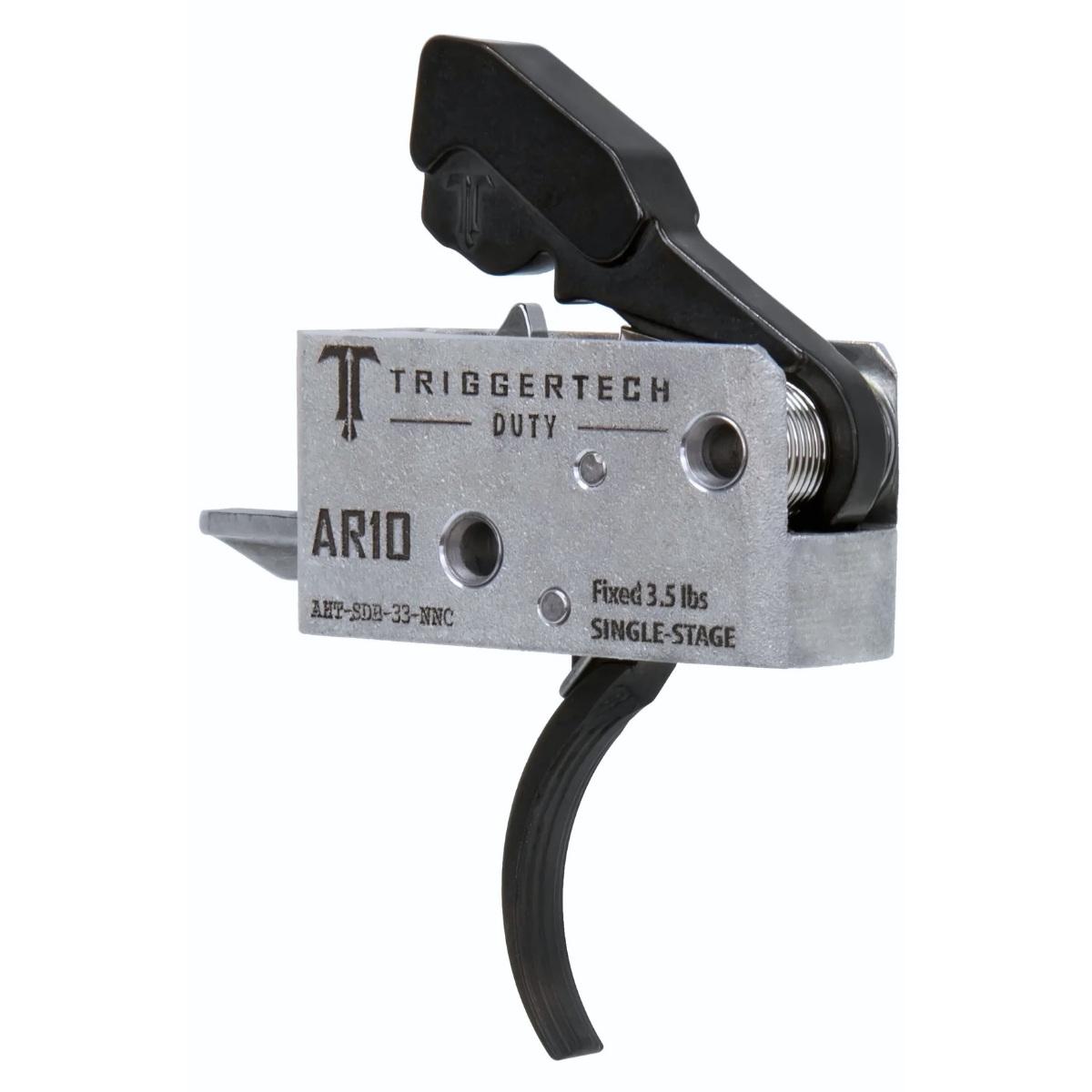 triggertech mechanizm spustowy duty do ar10 3 5lbs single stage curved aht sdb 33 nnc