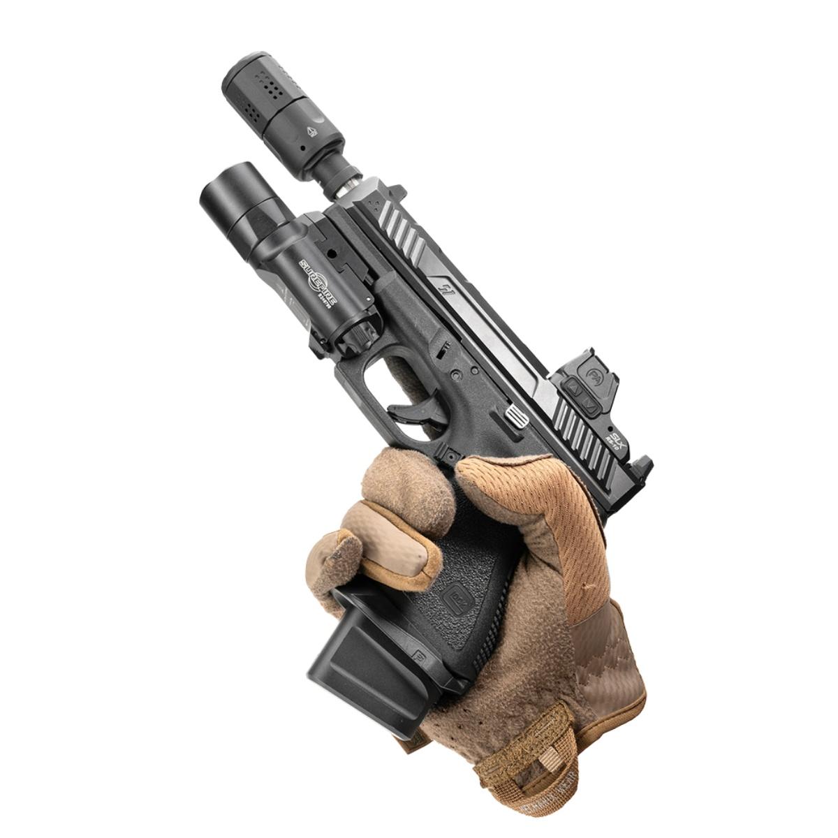 strike industries kompensator pistolet 9x19 black 1 2x28 si pistol lc bk