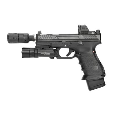 strike industries kompensator pistolet 9x19 black 1 2x28 si pistol lc bk