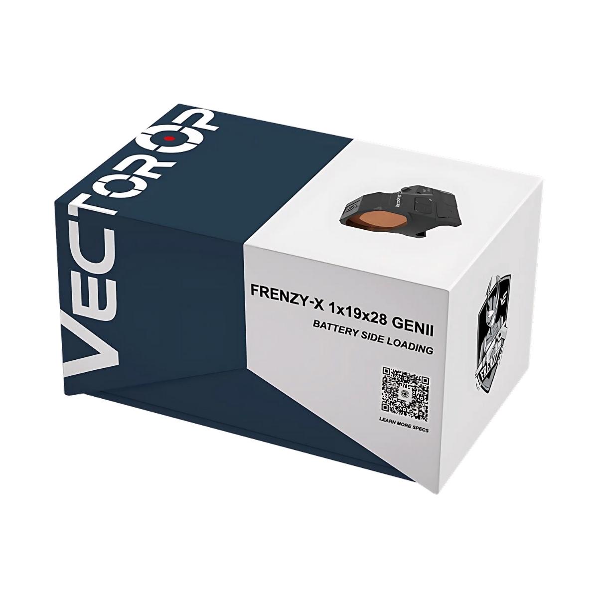 vector optics kolimator frenzy x 1x19x28 genii titanium scrd t64