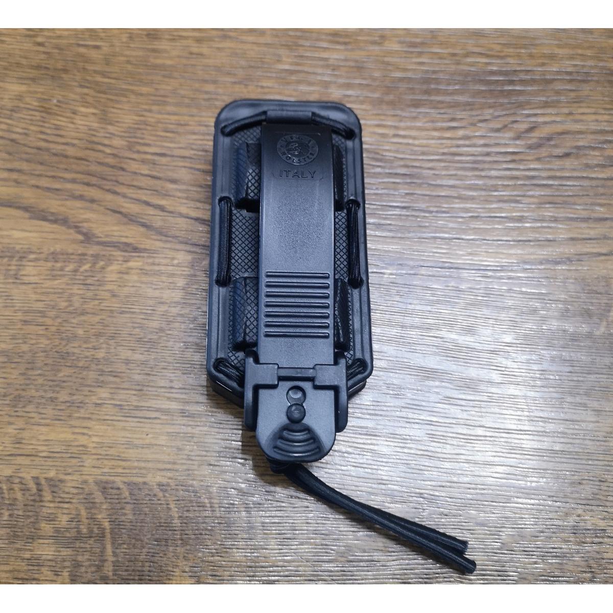 vega holsters pojedyncza ladownica pistoletowa zapiecie czarna 8bl01