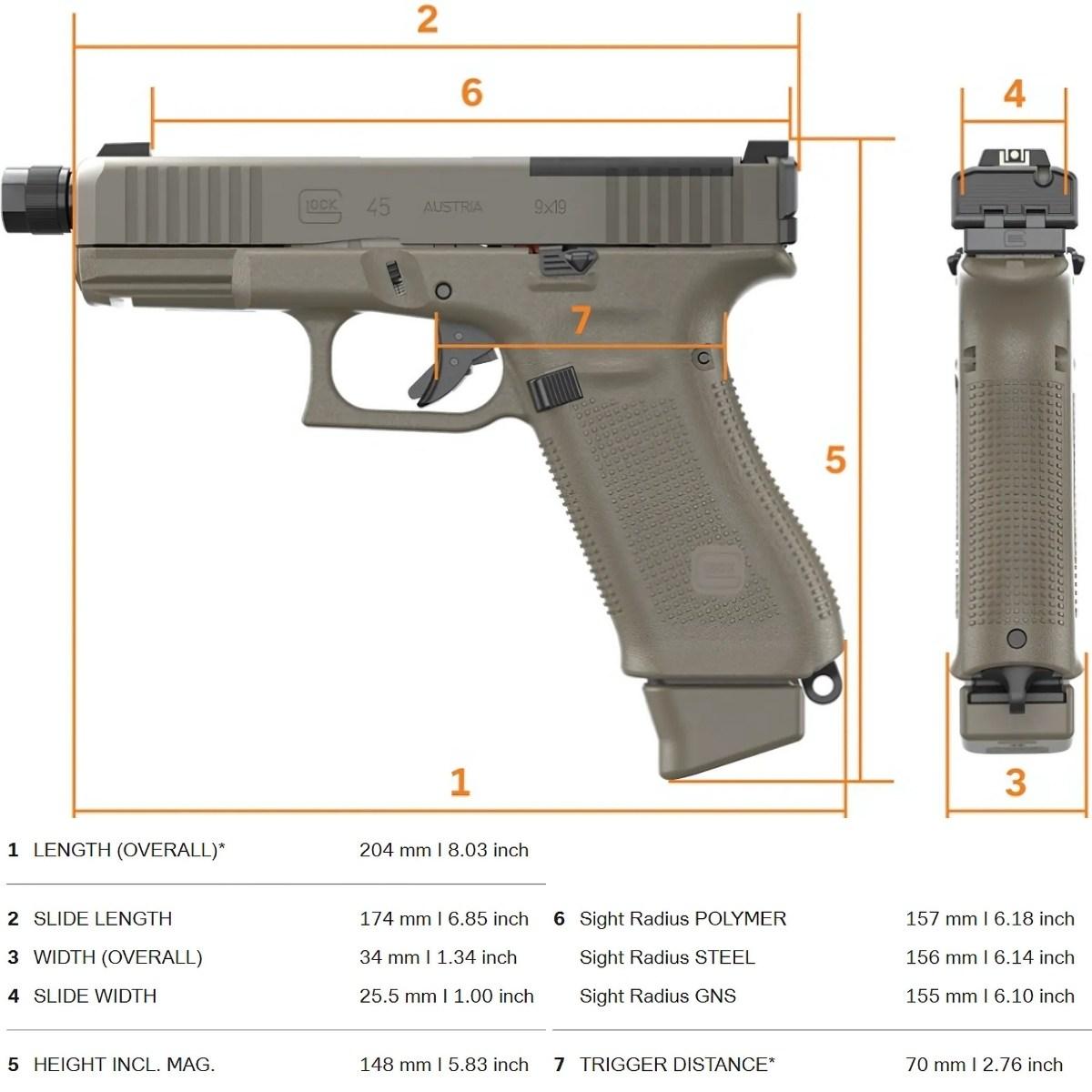 glock 45 hunter edition fs m13 5x1
