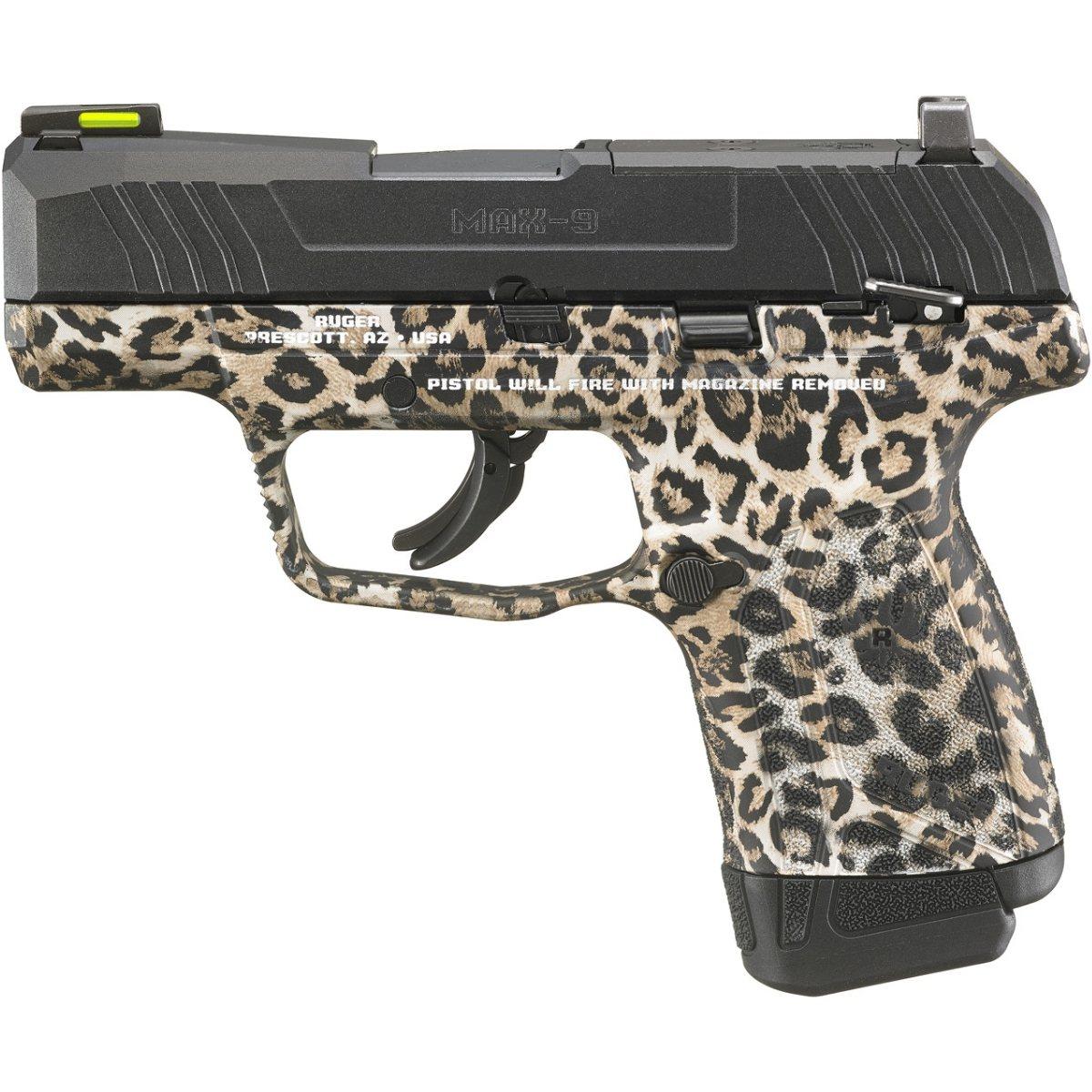 ruger max 9 leopard camo 3513