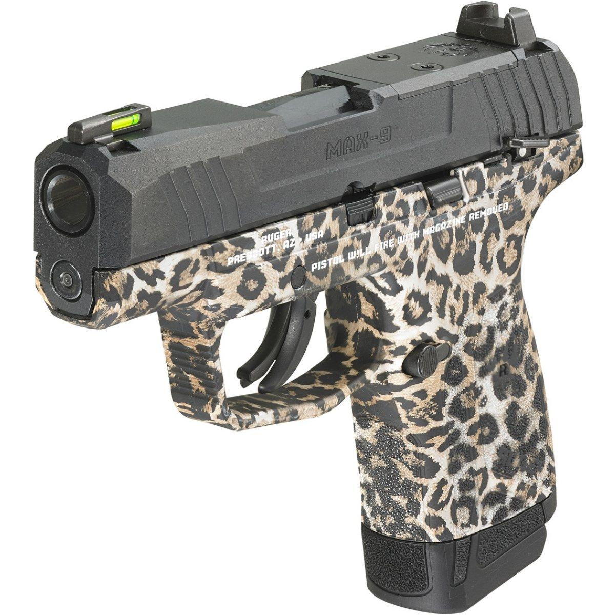 ruger max 9 leopard camo 3513