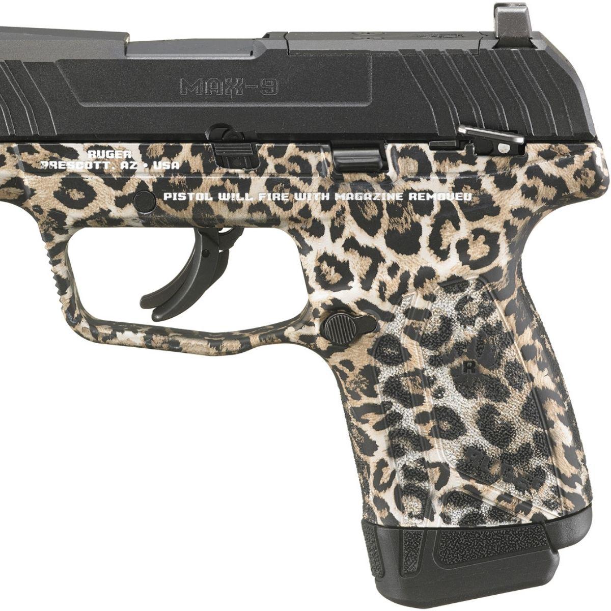 ruger max 9 leopard camo 3513