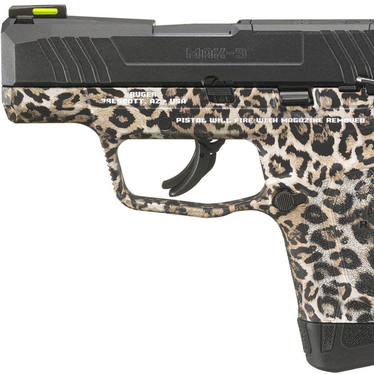ruger max 9 leopard camo 3513