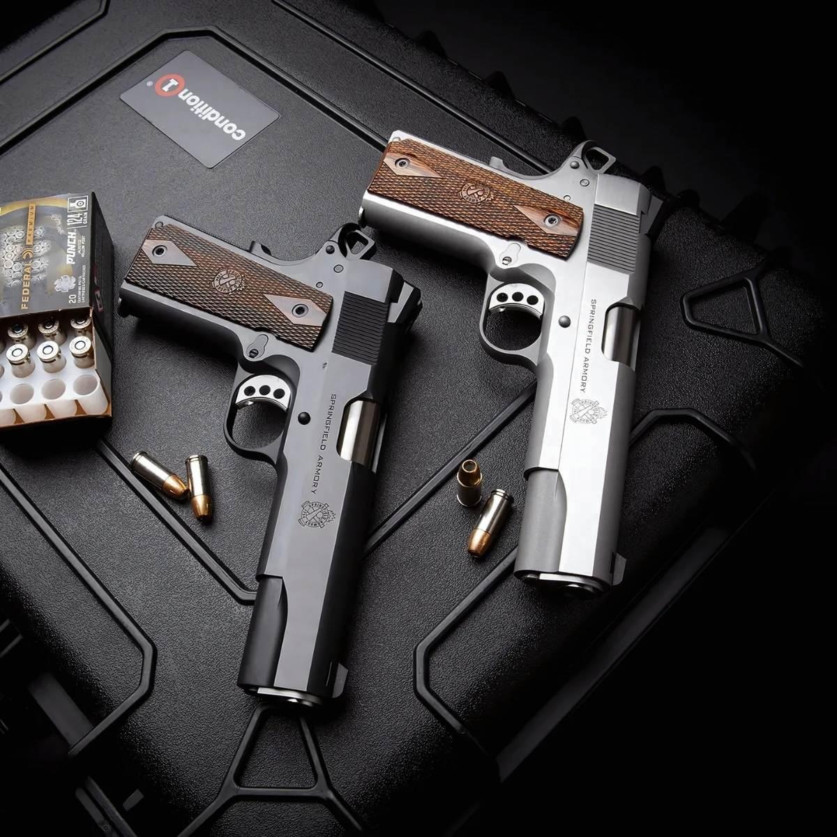 springfield 1911 garrison 45acp stainless