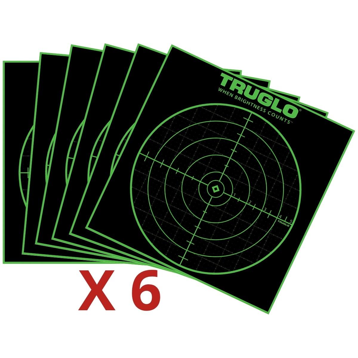 truglo samoprzylepna tarcza strzelecka z zaklejkami tg tg10a6