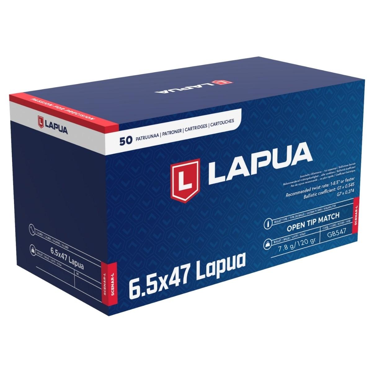 amunicja 6 5x47 lapua otm scenar 120gr bg547 adr 1 4s un0012 op 50szt