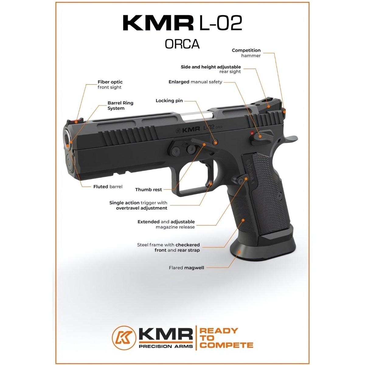 pistolet kmr l 02 orca sa