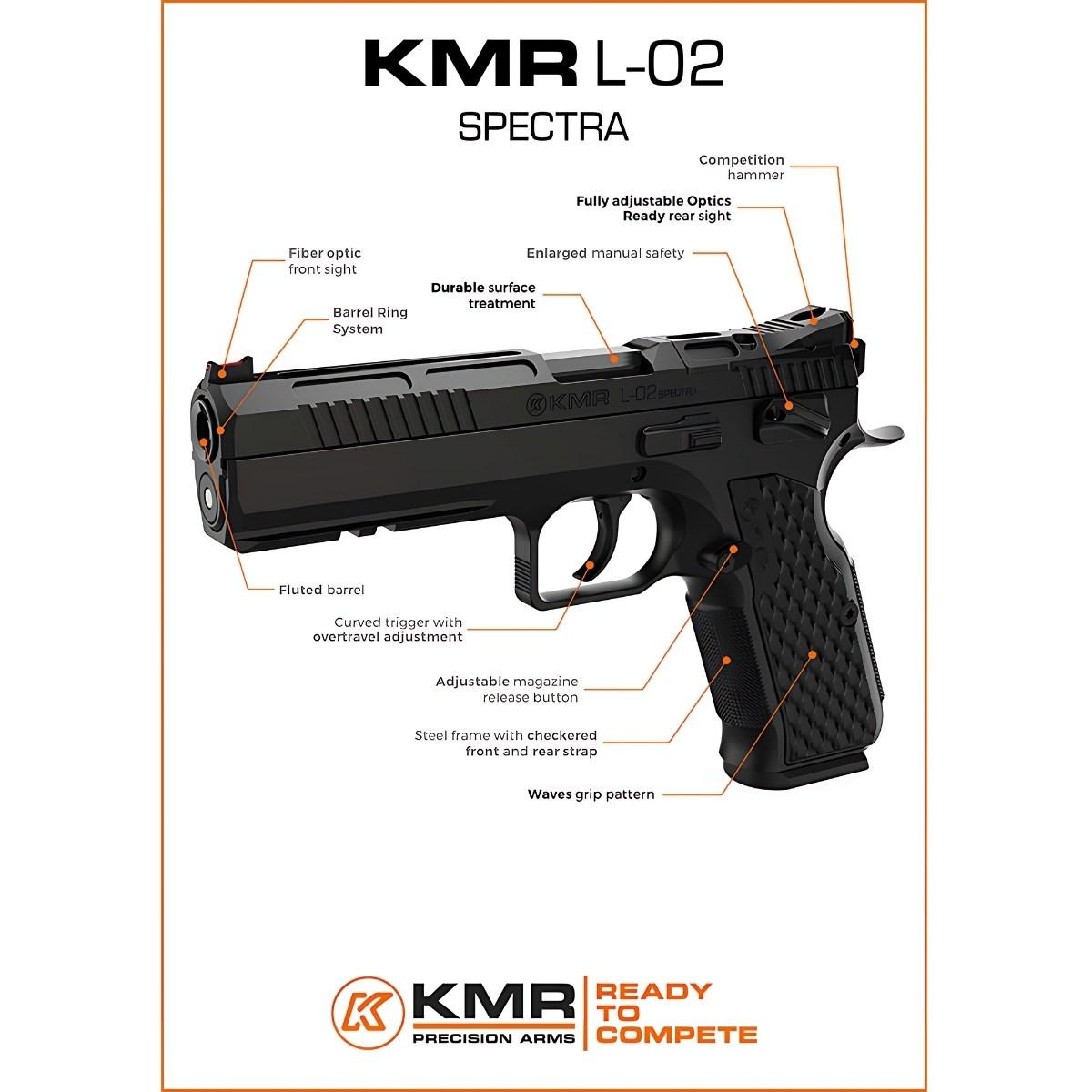 pistolet kmr l 02 spectra or sa da