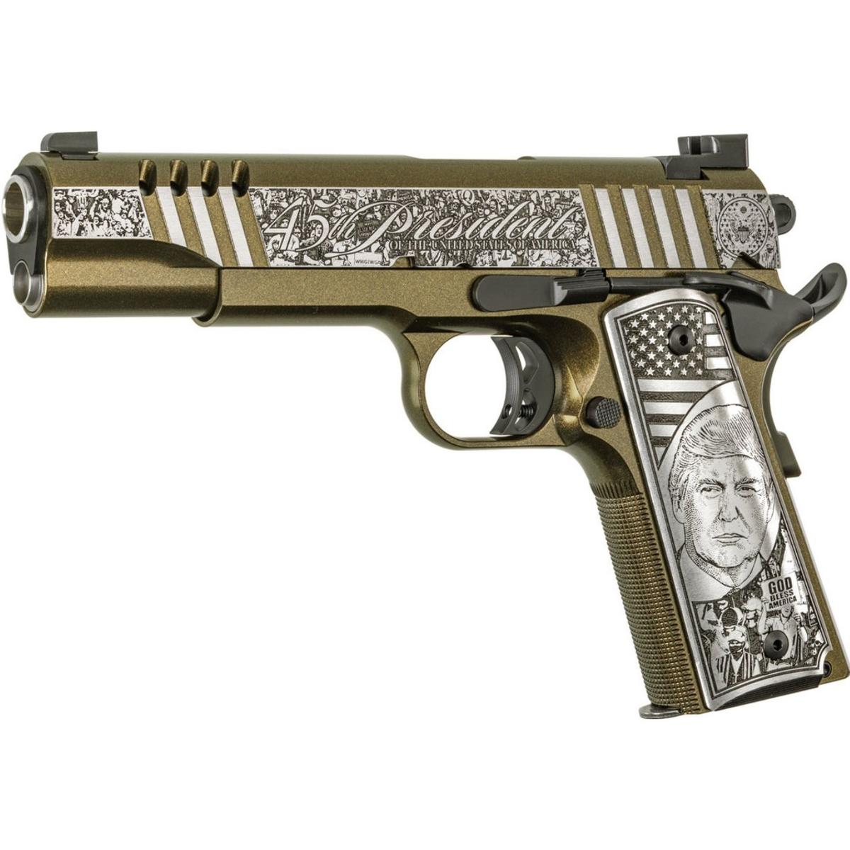 auto ordnance 1911a1 5 trump rally cry custom special edition 1911tcac12n