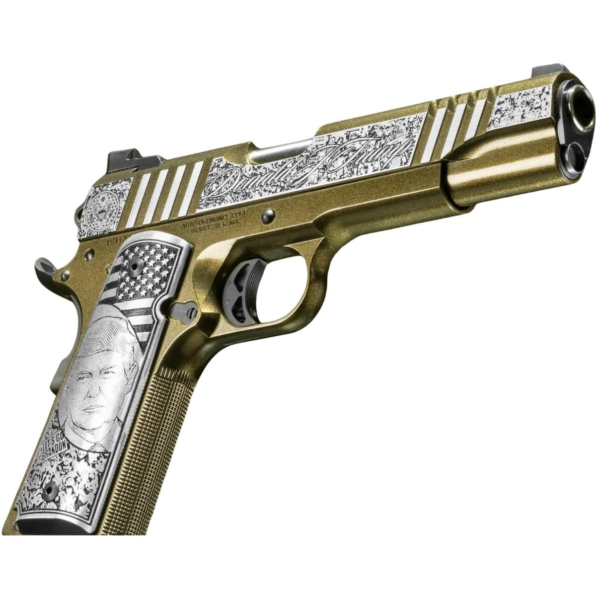 auto ordnance 1911a1 5 trump rally cry custom special edition 1911tcac12n