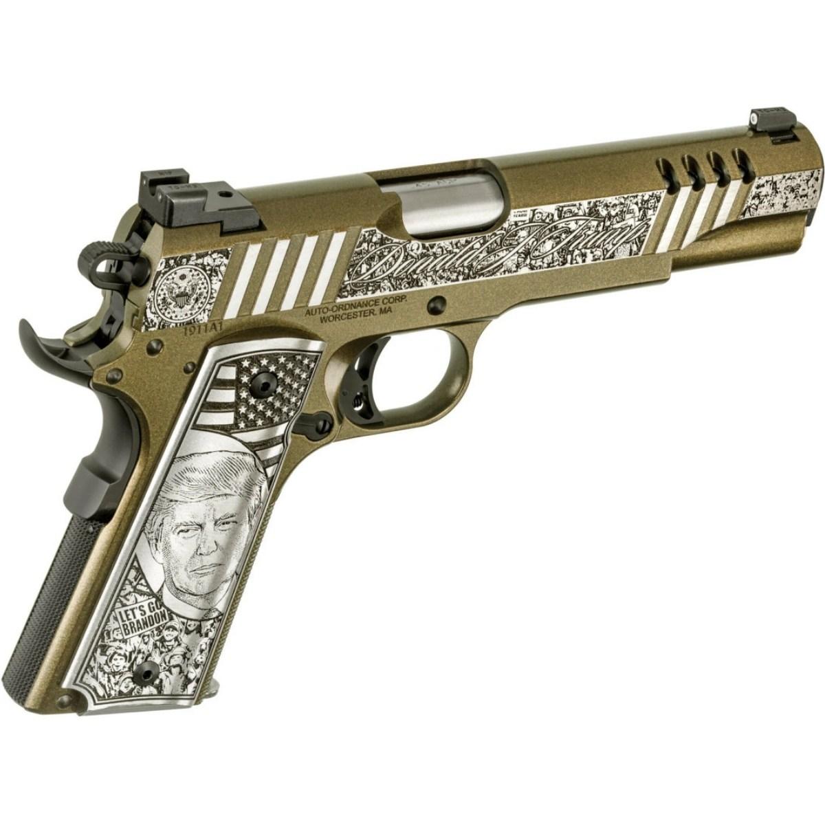 auto ordnance 1911a1 5 trump rally cry custom special edition 1911tcac12n