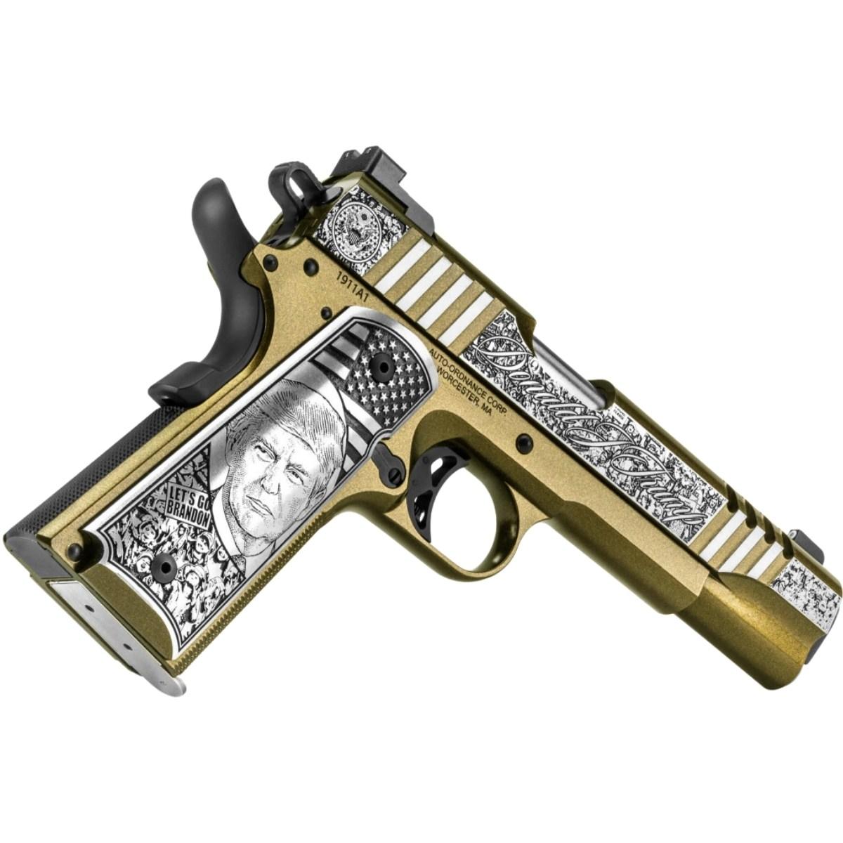 auto ordnance 1911a1 5 trump rally cry custom special edition 1911tcac12n