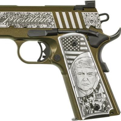 auto ordnance 1911a1 5 trump rally cry custom special edition 1911tcac12n