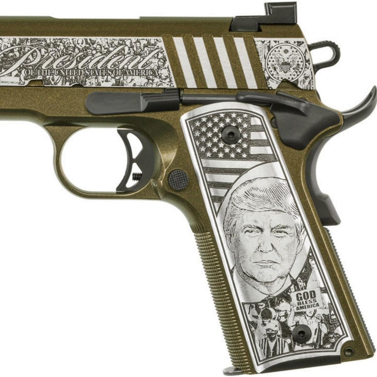 auto ordnance 1911a1 5 trump rally cry custom special edition 1911tcac12n