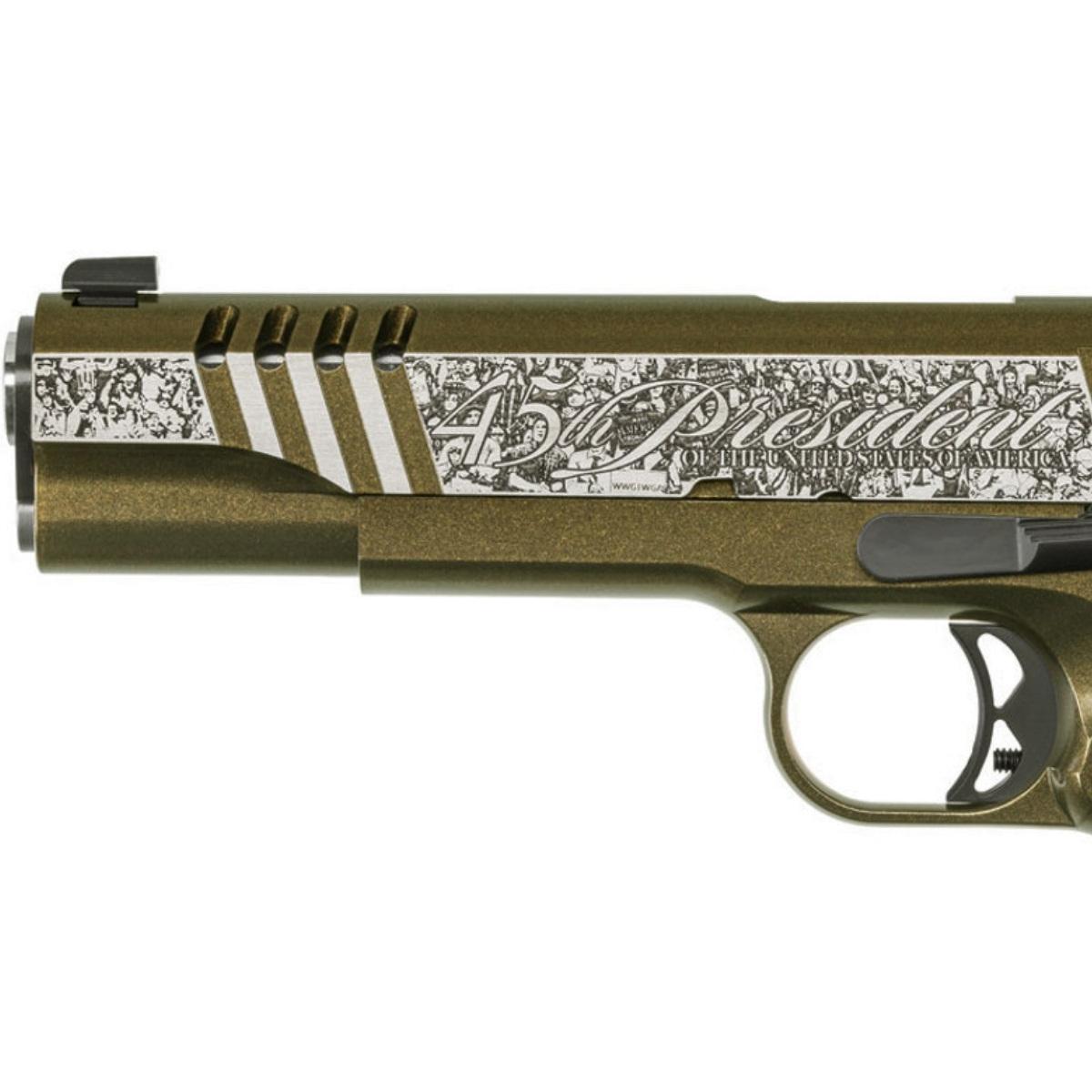 auto ordnance 1911a1 5 trump rally cry custom special edition 1911tcac12n