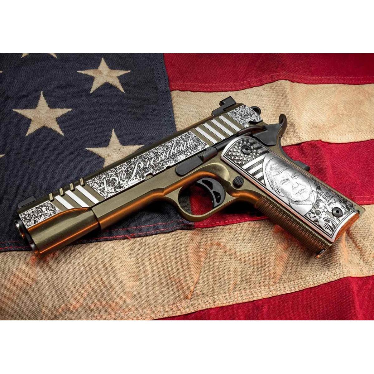 auto ordnance 1911a1 5 trump rally cry custom special edition 1911tcac12n