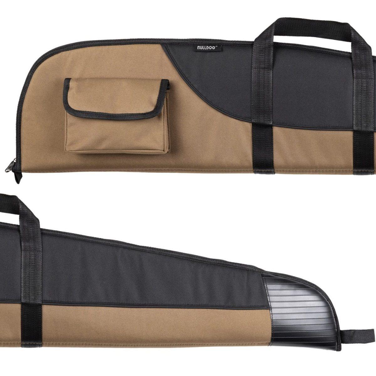 bulldog cases pojedynczy pokrowiec shotgun rifle scoped case superior 112cm black tan bd231