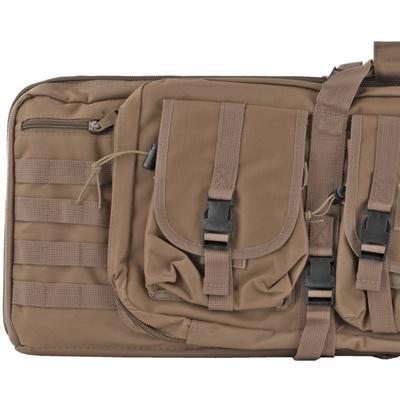 bulldog cases podwojny pokrowiec na bron z mocowaniem molle 94cm tan bdt60 37t