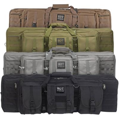bulldog cases podwojny pokrowiec na bron z mocowaniem molle 94cm tan bdt60 37t
