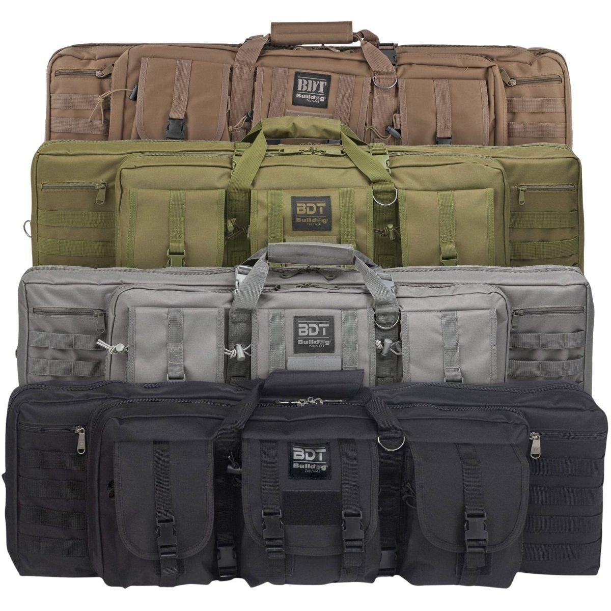 bulldog cases podwojny pokrowiec na bron z mocowaniem molle 94cm tan bdt60 37t