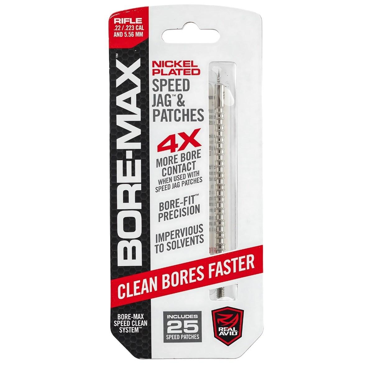 real avid przecierak do broni z uchwytem bore max speed jag 22 223 5 56 mm avbmjag223