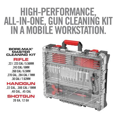real avid zestaw do czyszczenia broni bore max master cleaning kit and mobile workstation avbmmk