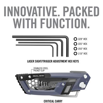 real avid narzedzie wielofunkcyjne do pistoletu gun tool edge pistol niebieski avgte p