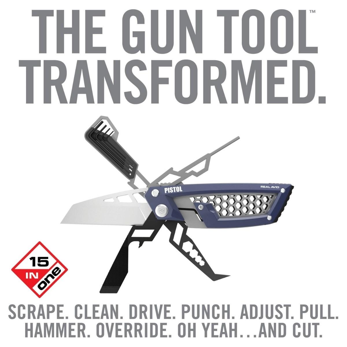 real avid narzedzie wielofunkcyjne do pistoletu gun tool edge pistol niebieski avgte p
