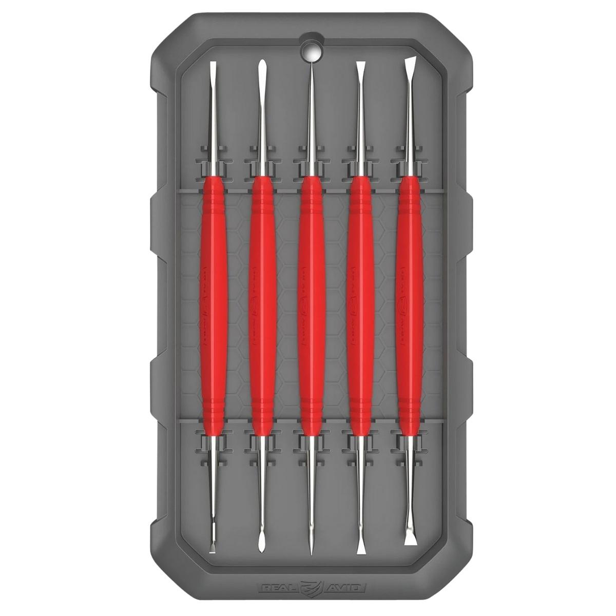 real avid zestaw skrobakow rusznikarskich accu grip 5 szt avagsps