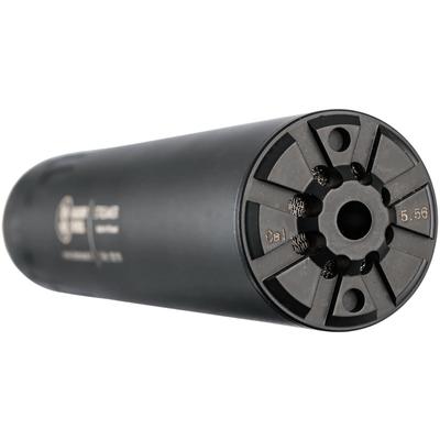silent steel tlumik flow streamer steel 5 56 qdl black st556b ss qdl