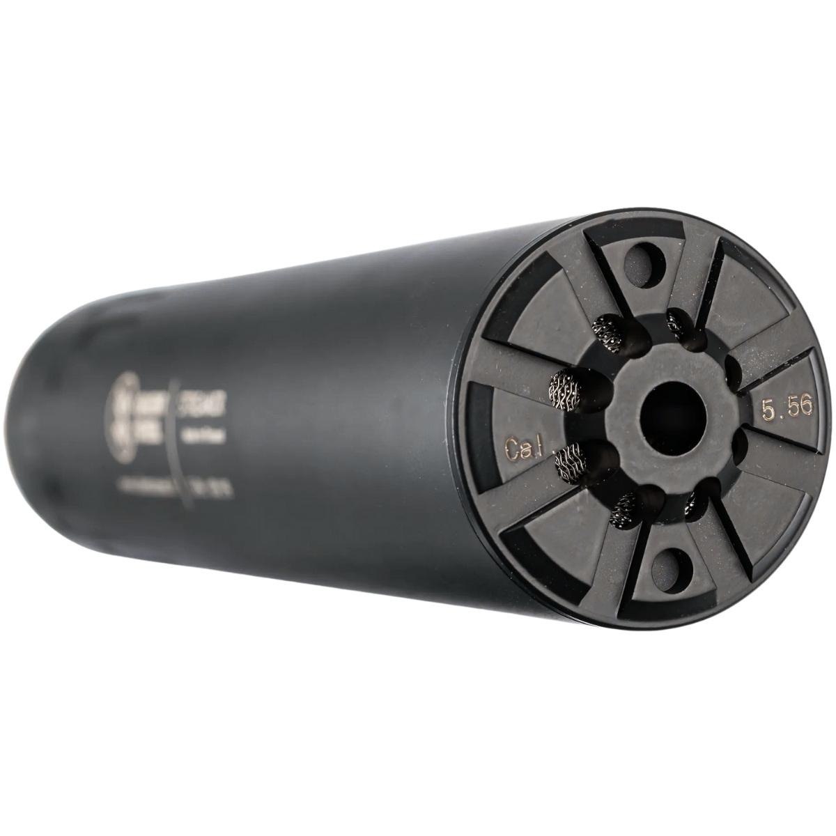 silent steel tlumik flow streamer steel 5 56 qdl black st556b ss qdl