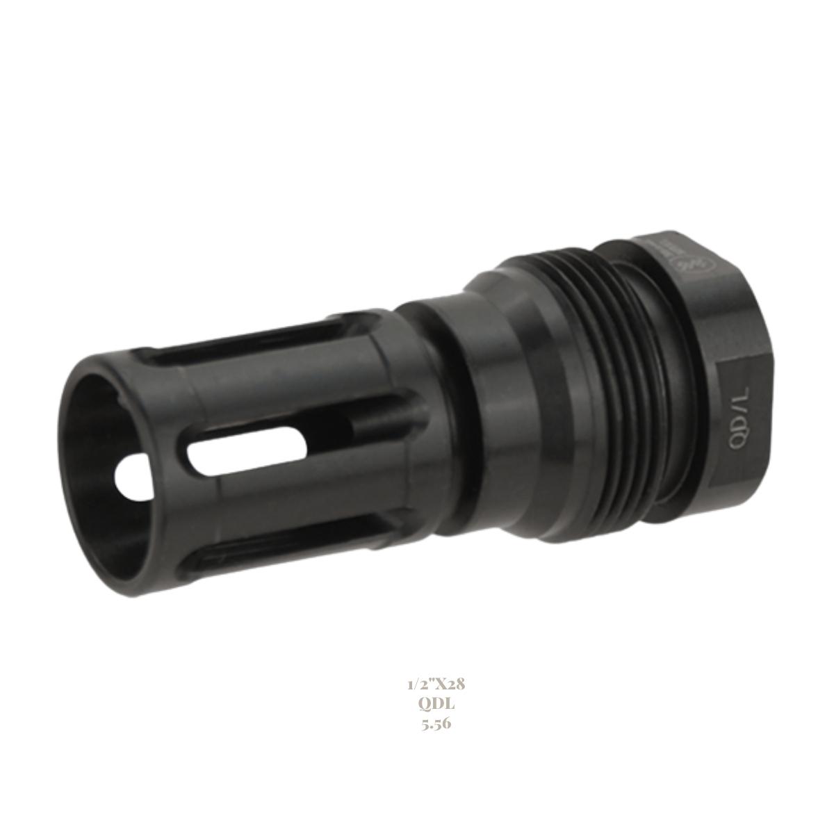 silent steel tlumik plomienia a1 z systemem qdl gwint 1 2x28 fha1 556 12x28