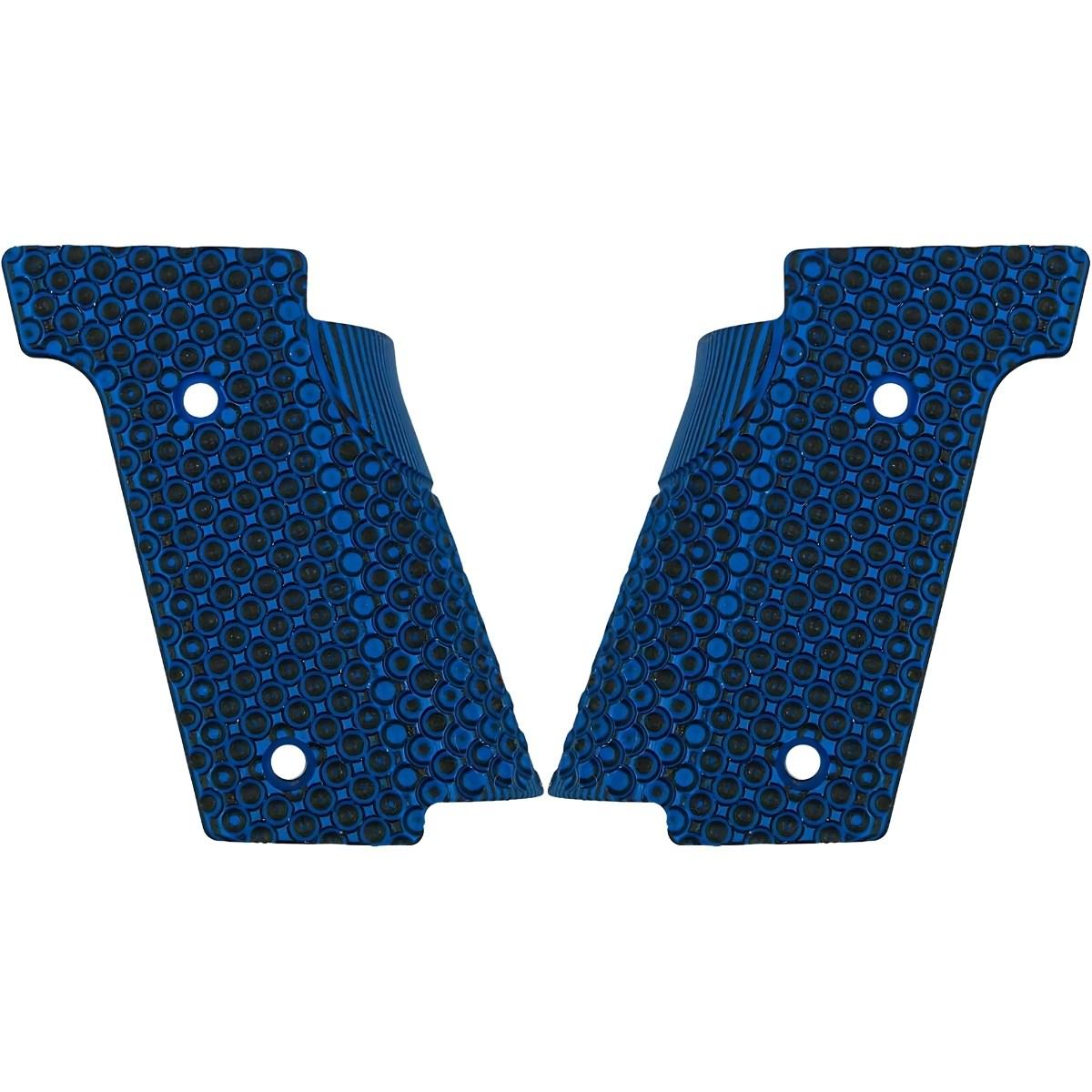 lok grips okladziny chwytu bogies do walther q series sf blue black