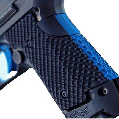 lok grips okladziny chwytu bogies do walther q series sf blue black